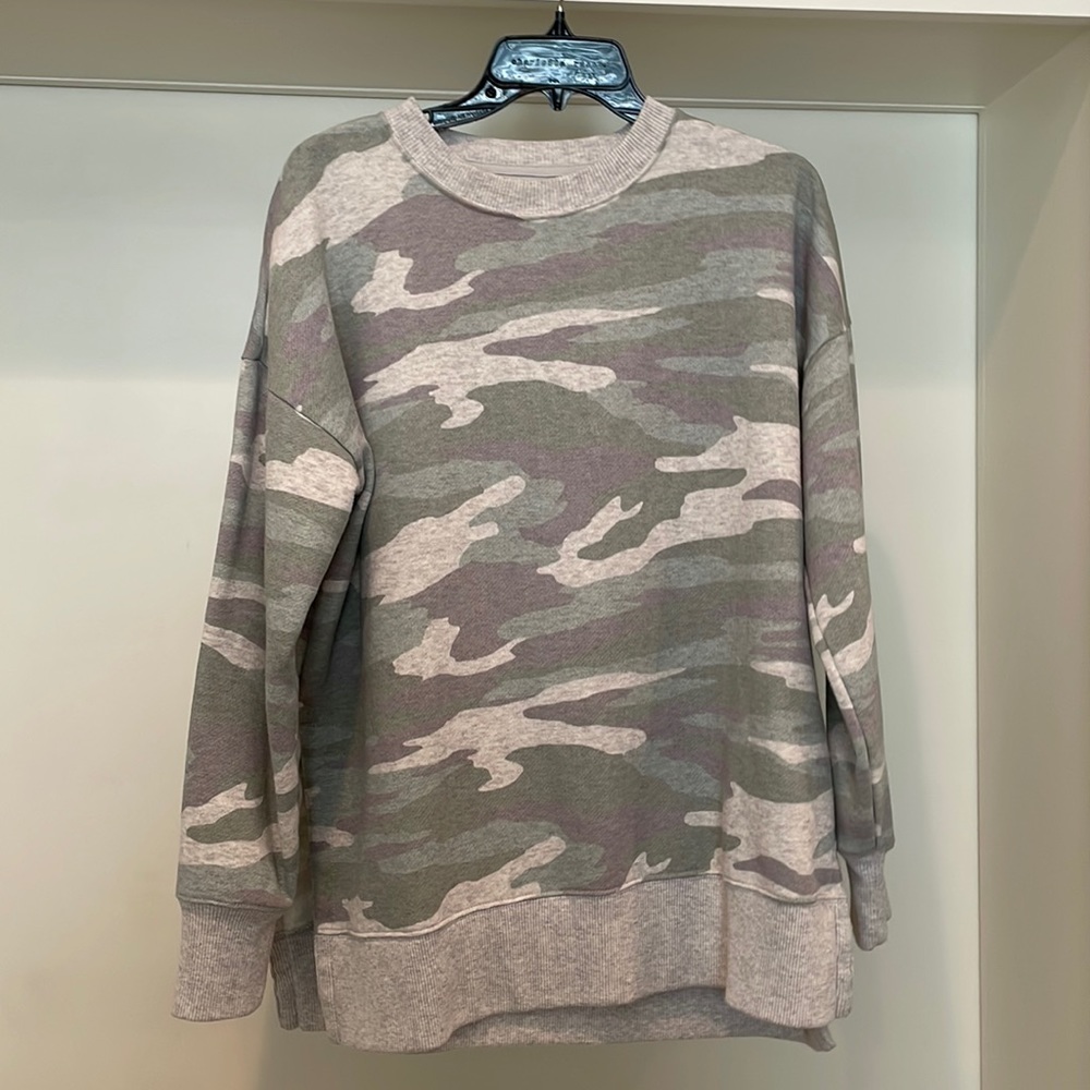 Aerie over sized camp sweatshirt size S